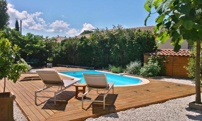 Canet Casa | Villa Ardilla - Classée 3 étoiles -Grand confort et bien-être à proximité immédiate du centre du village et des commerces