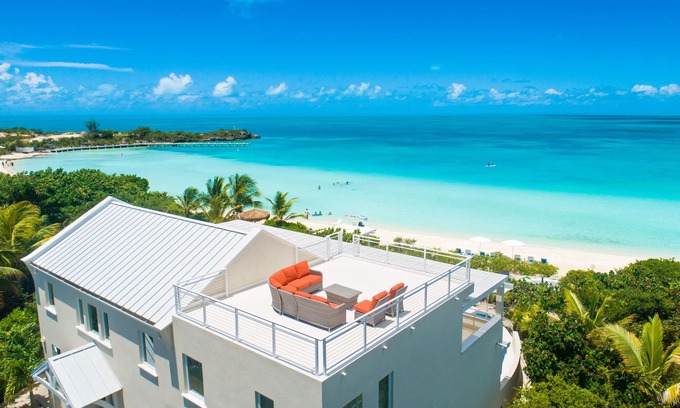 Ocean Point Villa | Villa Blue Heaven - ¡En la mejor playa! - Vistas turquesas / piscina / puestas de sol