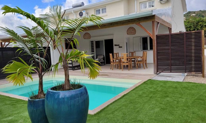 Sainte-Luce Villa | Villa de Charme Avec Piscine 1 Minute d une Superbe Plage