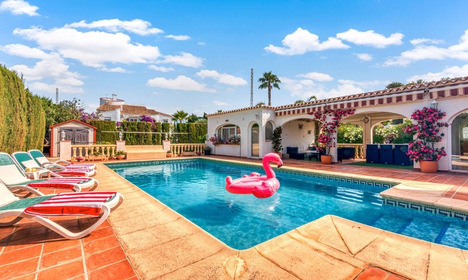 Panorama Villa | Villa 'El Horreo Xabia' con vistas a la montaña, Wi-Fi y aire acondicionado