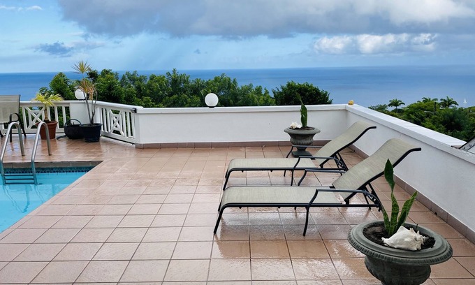 Woodlands Villa | Villa caribeña con vistas espectaculares