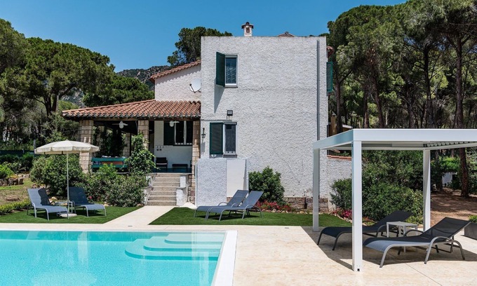 Santa Margherita di Pula Villa | Villa Pula al mar - Cerdeña Sur