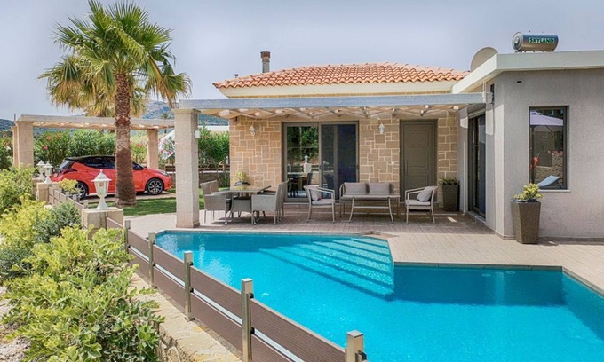 Nopigia Villa | Villa Kissamos - Dos Habitaciones Villa, Capacidad 5