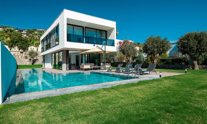 Akyarlar Villa | Villa La Mer Private Pool 4+1