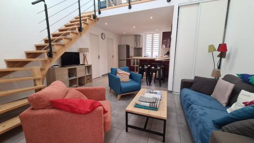 Roquebrune-Cap-Martin Apartamento | Villa LaDoRe, Apt 2 chambres dans maison, 55m2, 100m des plages, parking