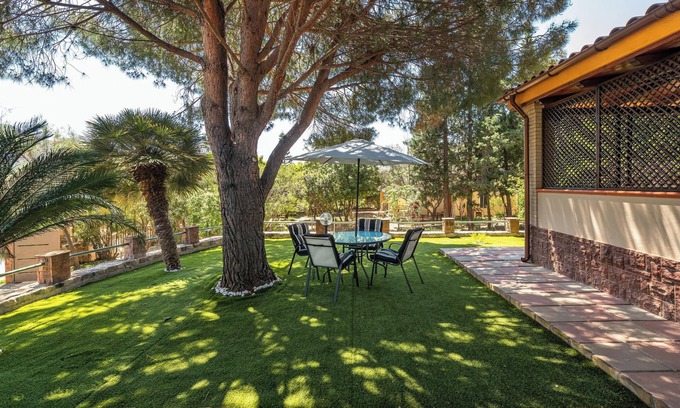 Solanas Villa | Villa 'Lidia Vicino al Mare' con vistas a la montaña, jardín y aire acondicionado