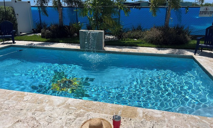 Cabo Rojo Casa | Villa MiCasaSuCasa 🌻 Boqueron PR 3 bedrooms 3 full bathrooms sleeps 9. Pool