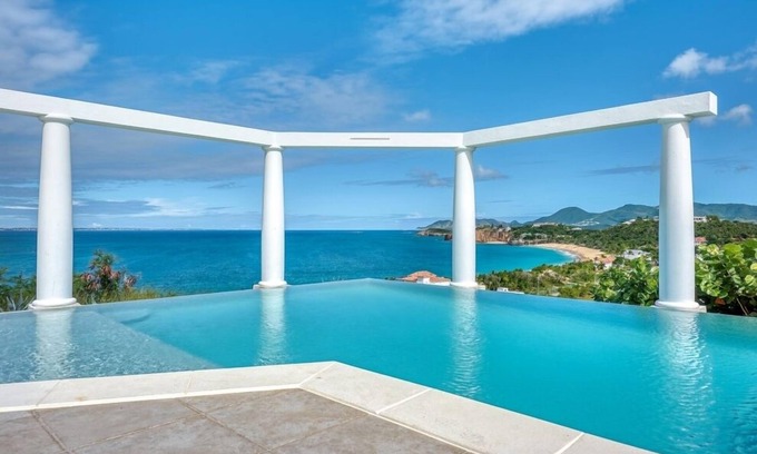 Les Terres Basses Villa | Villa Nid D'Amour Fall Incentive | Ocean View - Located in Stunning Terres Basses with Private Pool