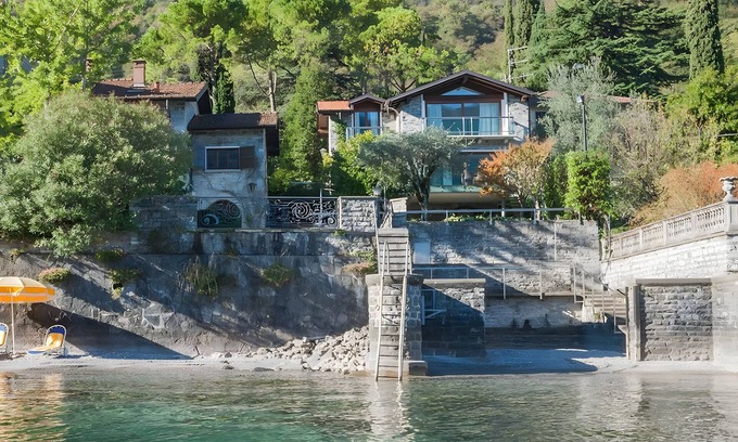 Oliveto Lario Villa | Villa 'Sara Lakeside' con vistas al lago, Wi-Fi y aire acondicionado