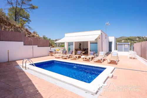 Olivella Casa | Villa Senita with Private Pool, close to Sitges