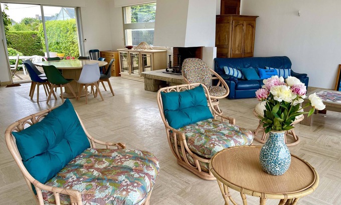 Saint-Lunaire Casa | Villa Simone sea view, beach 2min walk