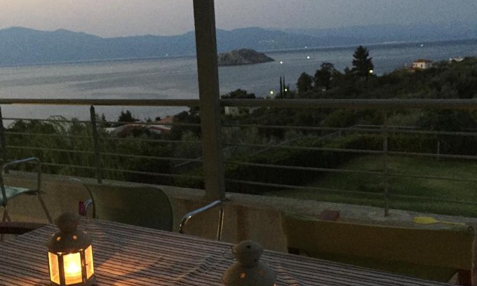 Skroponeria Villa | Villa Skorponeria, pool & sea