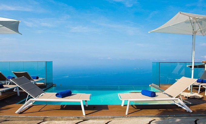 Path of the Gods Villa | Villa Sultana: una espléndida y luminosa villa de tres pisos situada en un promontorio frente al mar.