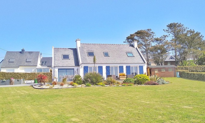 Plouarzel Casa | Villa vue mer Panoramique sur Ouessant et Plage de Sable à 100m