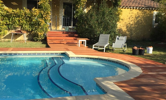 Castillon-du-Gard Villa | villa con piscina en Pont du Gard para 6 personas