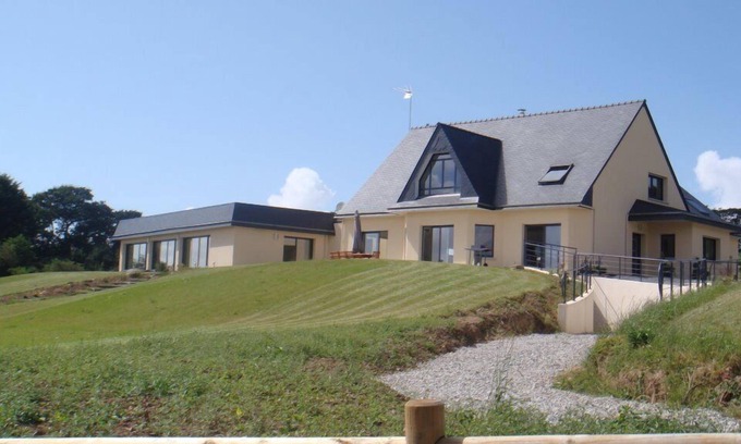 Argol Villa | Villa con piscina a la entrada de la península de Crozon.