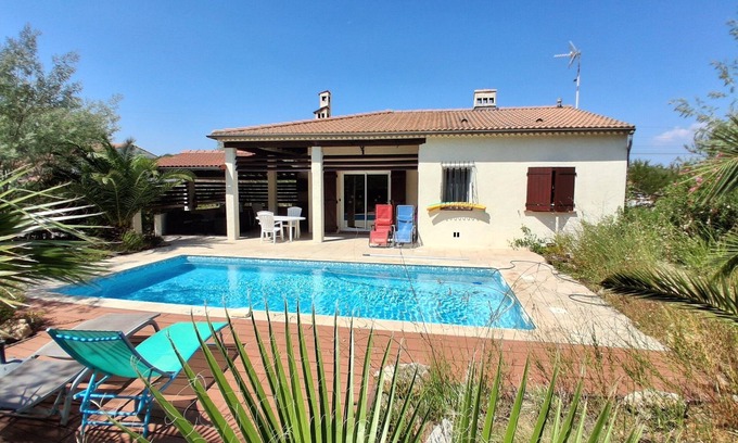 Vidauban Villa | villa con piscina sin vecinos clasificados 3 estrellas