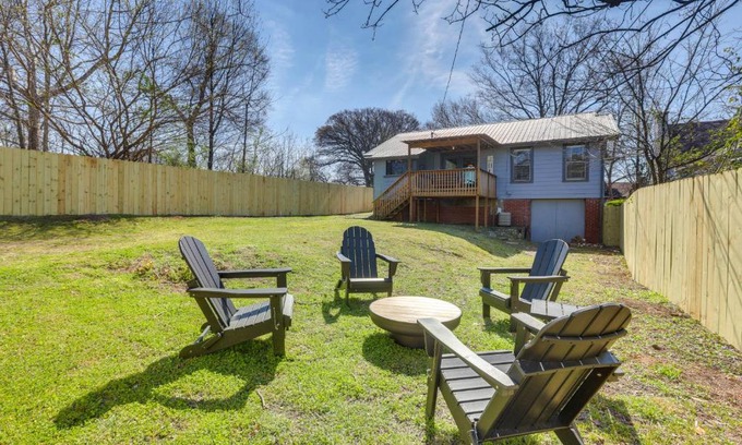 Birmingham Casa | Walk to Amphitheater and Stadium Home with Deck!