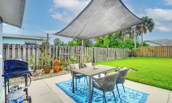 Ormond Beach Cabaña | Walk to Shore + Pier: Family Home in Ormond Beach