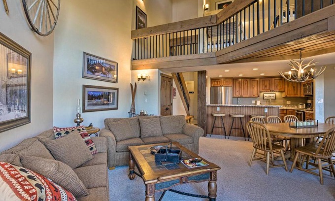 Peak 9 Apartamento | Walk to Ski Lift Mtn-View Condo in Breckenridge