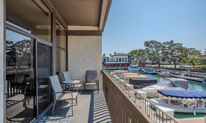 Marina Pacifica Condominio | Waterfront condo, highly walkable with 6 pools on property