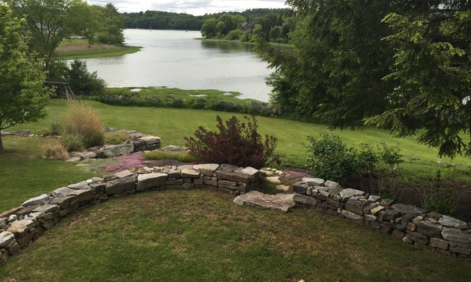 Damariscotta Casa | Casa frente al mar con hermosas puestas de sol con vistas al río Damariscotta