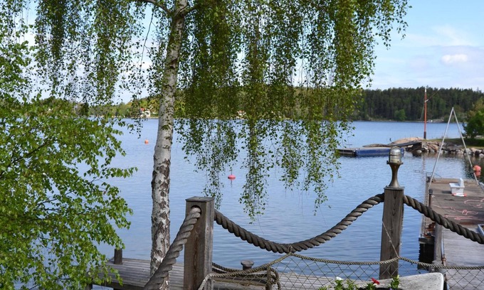Varmdo Cabaña | ubicación frente al mar en la zona tranquila, bote de remos incluidos, archipiélago de Estocolmo