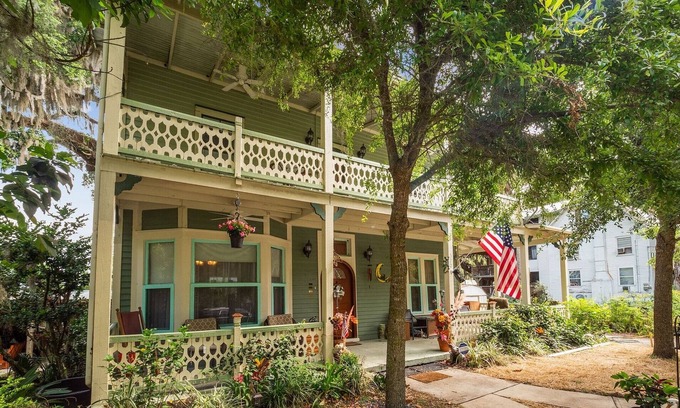 Crescent City Casa | West Stella Lake House with Outdoor Pool Table & Fireplace by RedAwning