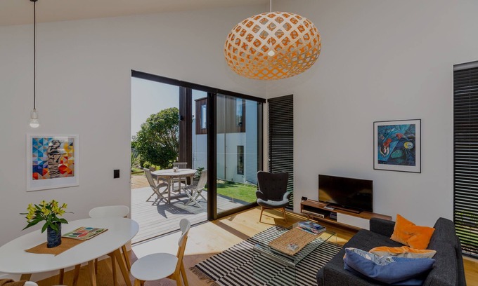 New Plymouth Apartamento | Whare Hita: comodidad de diseño en la ciudad costera