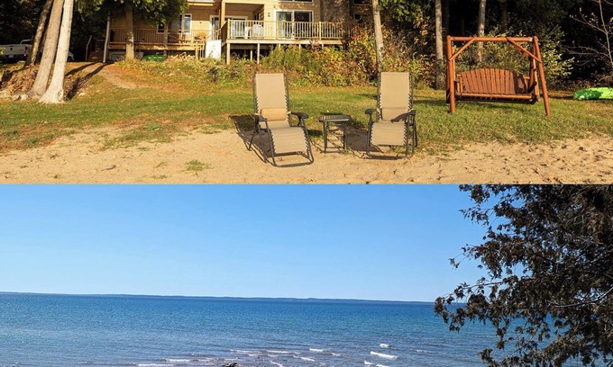 Ellsworth Casa | DISPONIBLE PARA INVIERNO! PUESTA DEL SOL PLAYA GRAN MODERNO LAGO CASA WIFI CHIMENEA