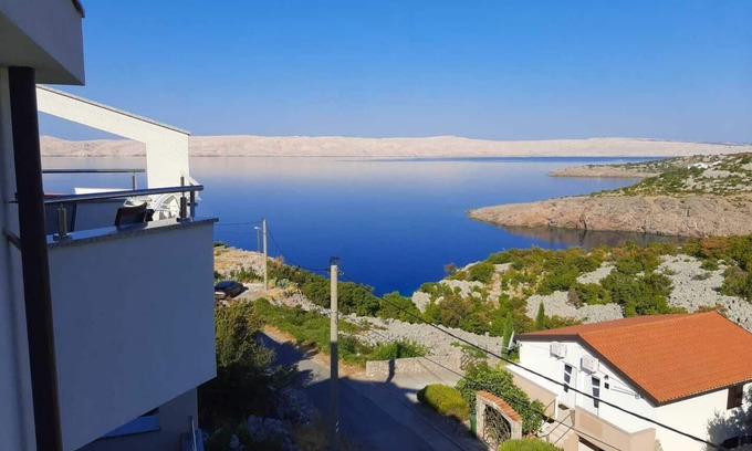 Cesarica Casa | Wohnung für 2 in Einer Villa mit Wunderschönem Meerblick