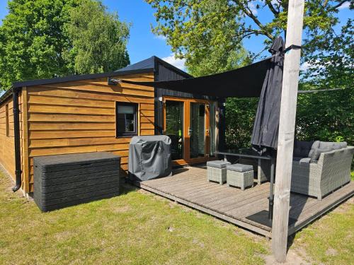 Gasselte Complejo | Woodcabin op de Lente van Drenthe