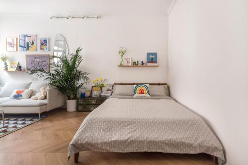 Downtown Shanghai Apartamento | Xizhi B&B & Vintage Apartment