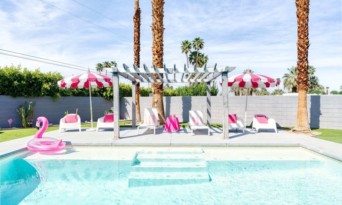 Palm Desert Villa | Yellow Door Oasis | Pool/Spa/Mtn Views/El Paseo