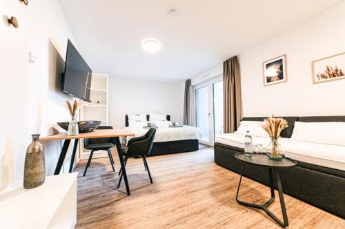 Metzingen Apartamento | ZENtrahome - Zentral Outlet Business SmartTV Balkon