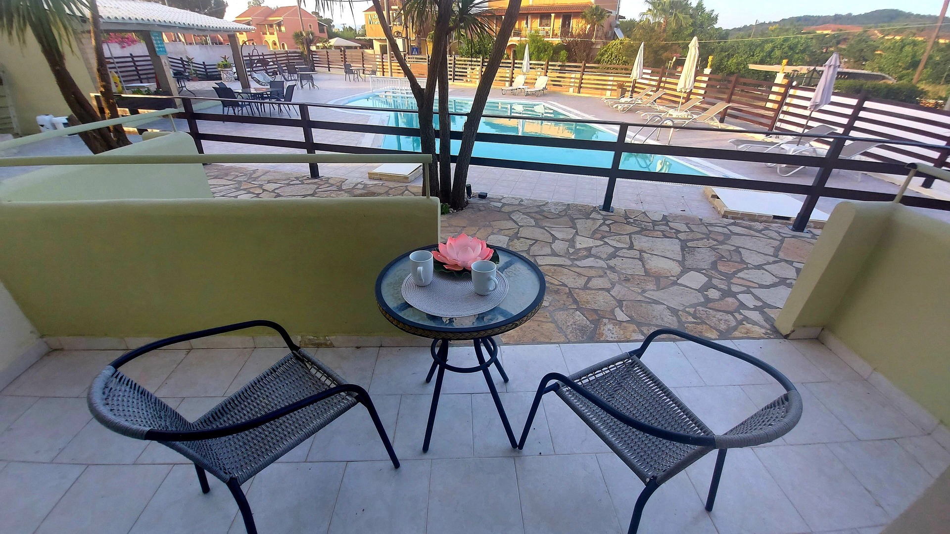 foto de Balcón de patio en Sidari
