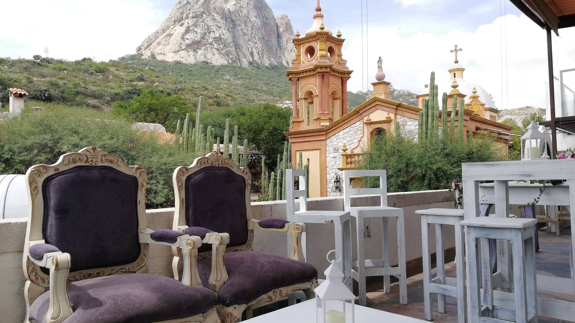 foto de Balcón de patio en Bernal