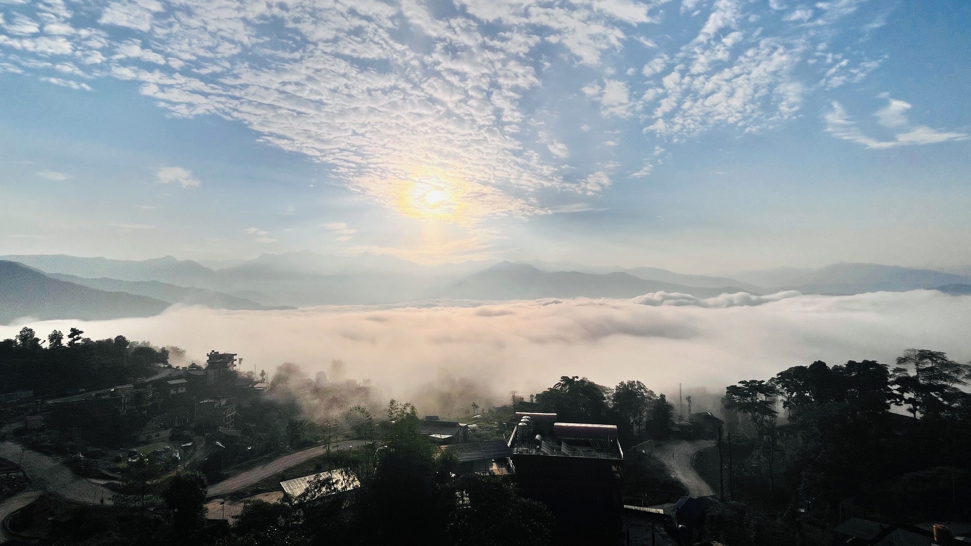 foto de Balcón de patio en Khandbari