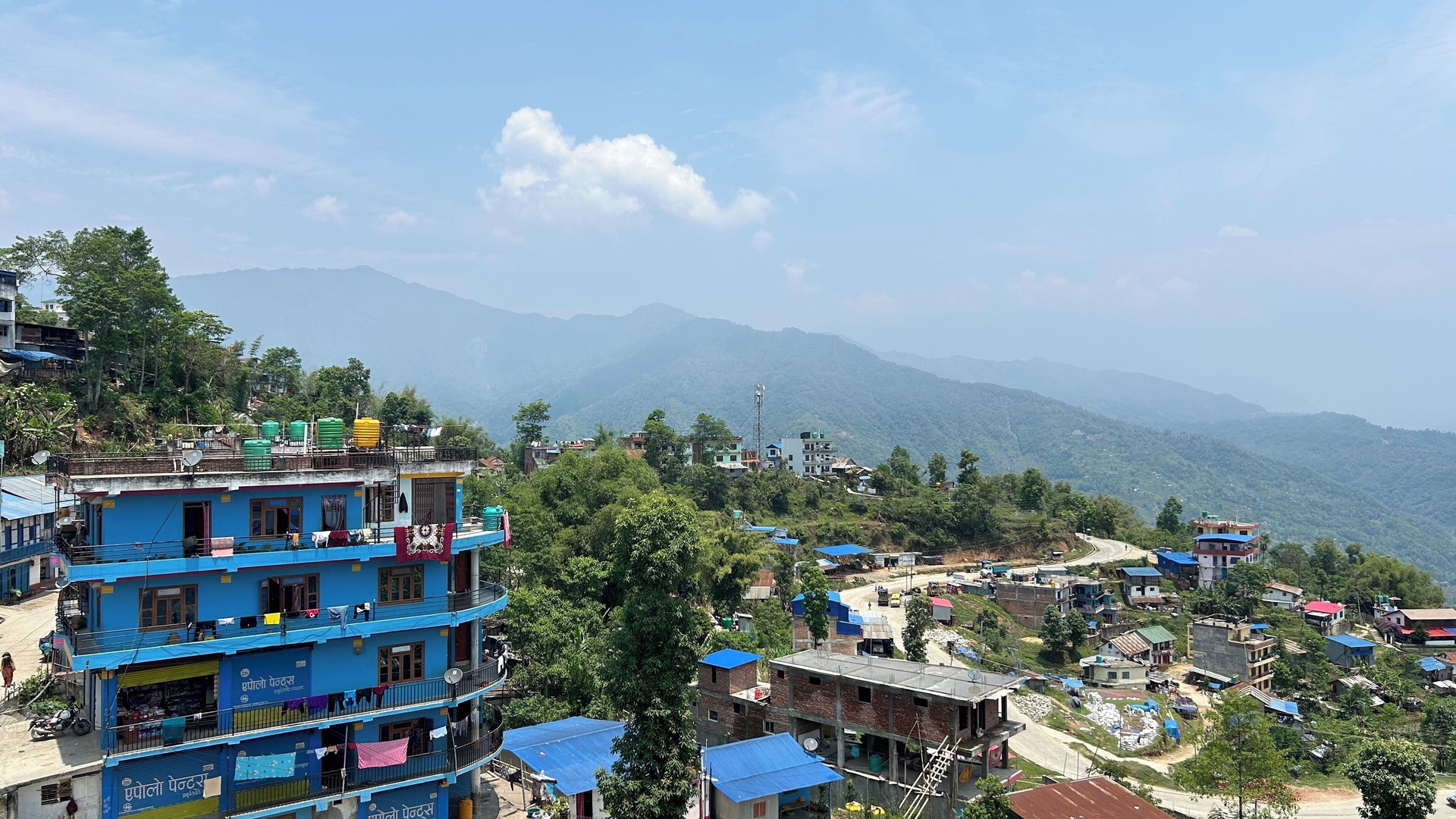 foto de Balcón de patio en Khandbari
