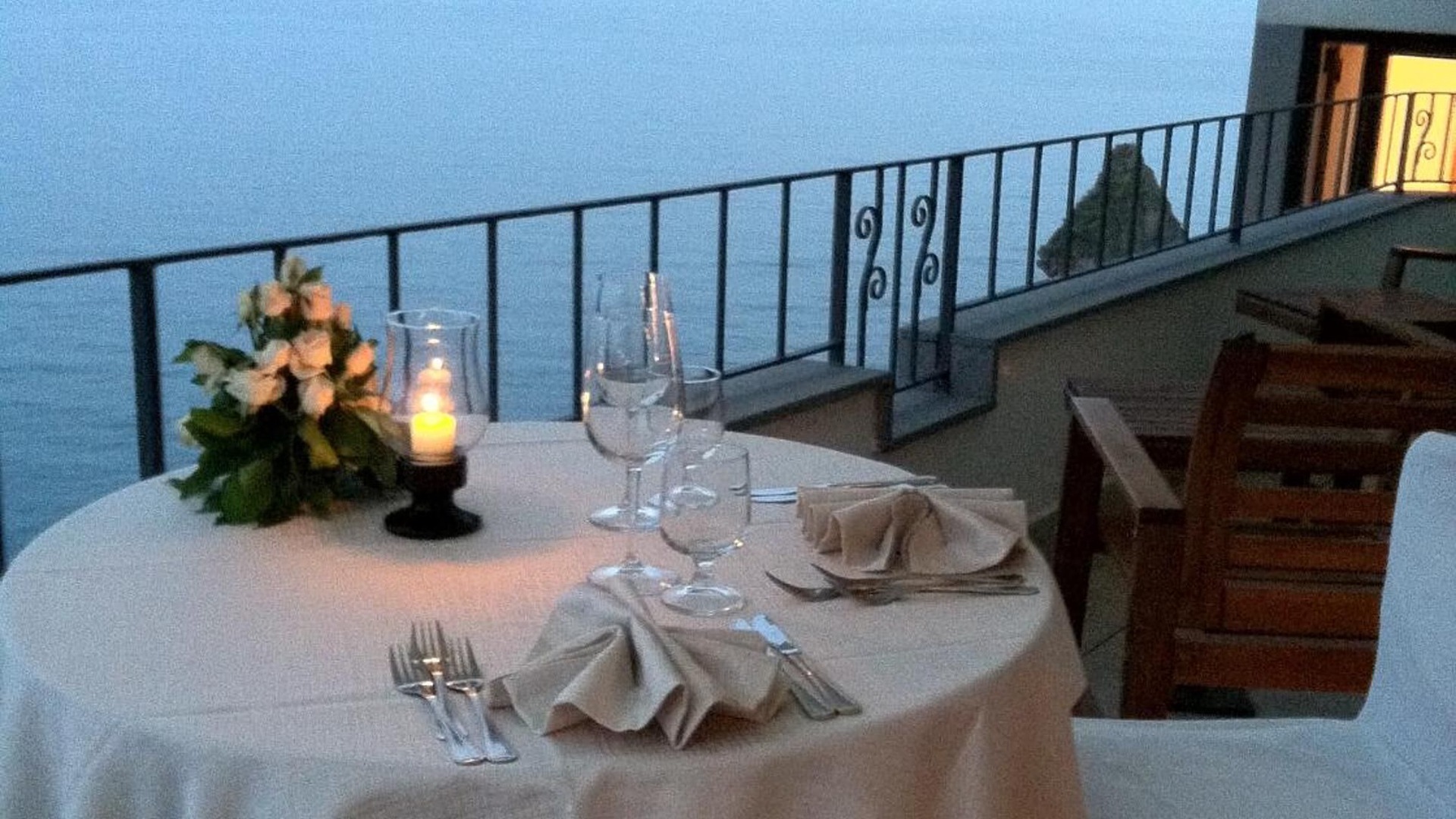 foto de Balcón de patio en Vietri sul Mare