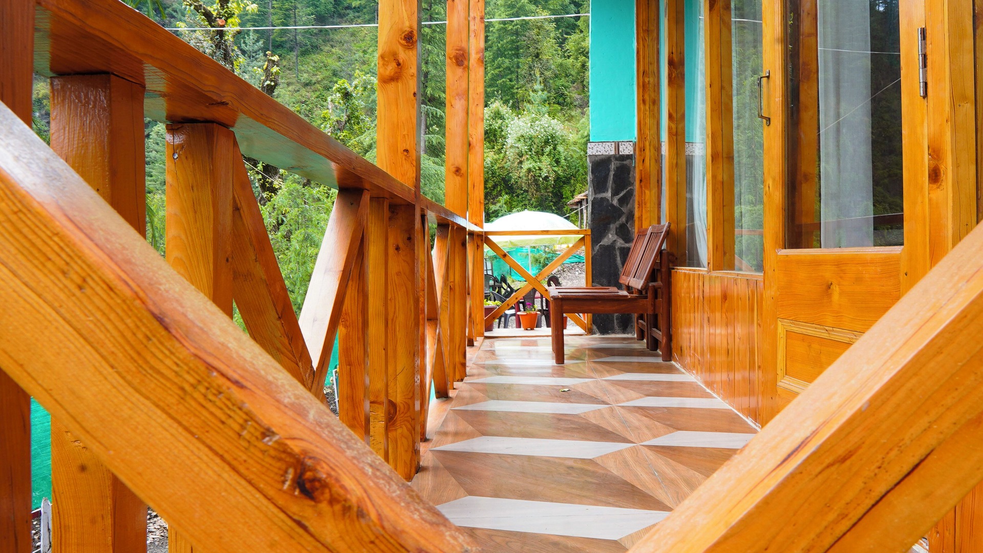foto de Balcón de patio en Banjar