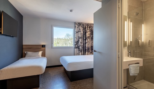 Habitación estándar con 2 camas individuales, no fumadores