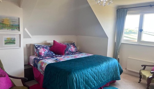 Habitación Deluxe doble, 1 cama de matrimonio grande, vistas a la colina