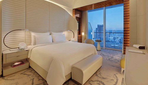 Fairmont, Habitación, 1 cama doble, balcón, vistas a la ciudad