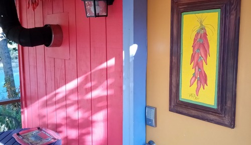 Cabaña clásica, no fumadores, patio