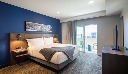 Suite, 1 cama de matrimonio grande con sofá cama