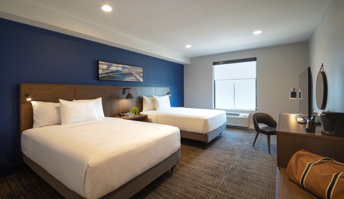 Habitación, 2 camas de matrimonio, accesible para personas con discapacidad