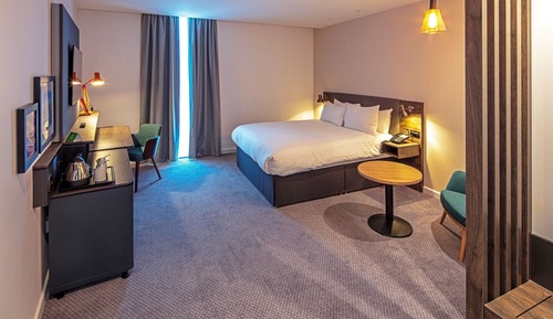 Habitación, 1 cama de matrimonio, accesible para personas con discapacidad