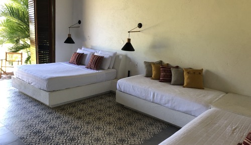 Habitación de lujo con 1 cama doble o 2 individuales, terraza, vistas al mar