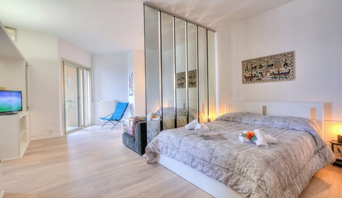 Apartamento estándar, 1 habitación, 2 baños (Casa Emma With Sea Glimpse)